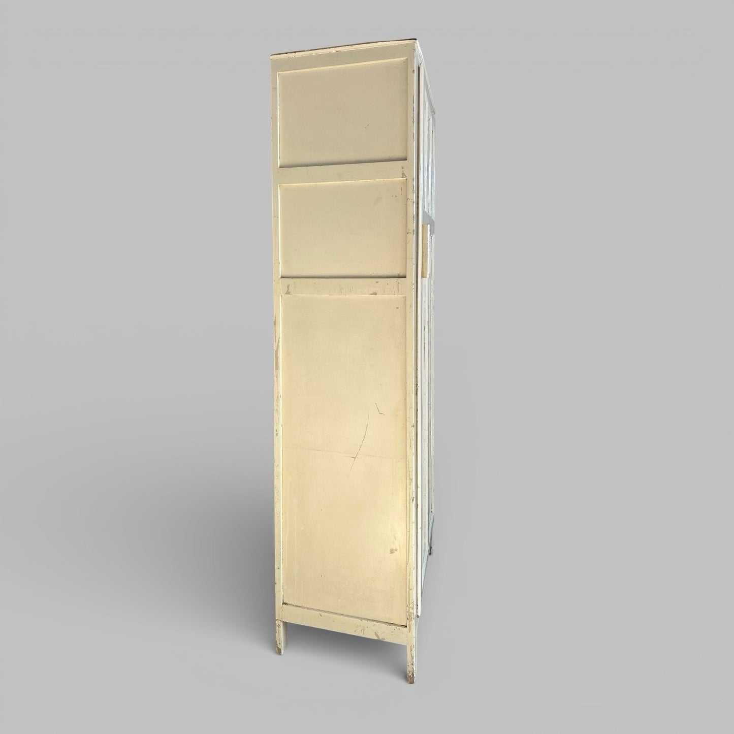 Vintage Painted Hall Cupboard – Slim Storage Cabinet