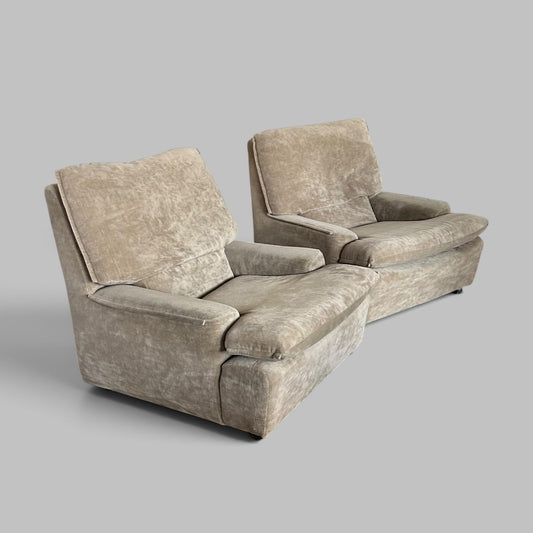 90s stoner / gamer armchairs - Pair