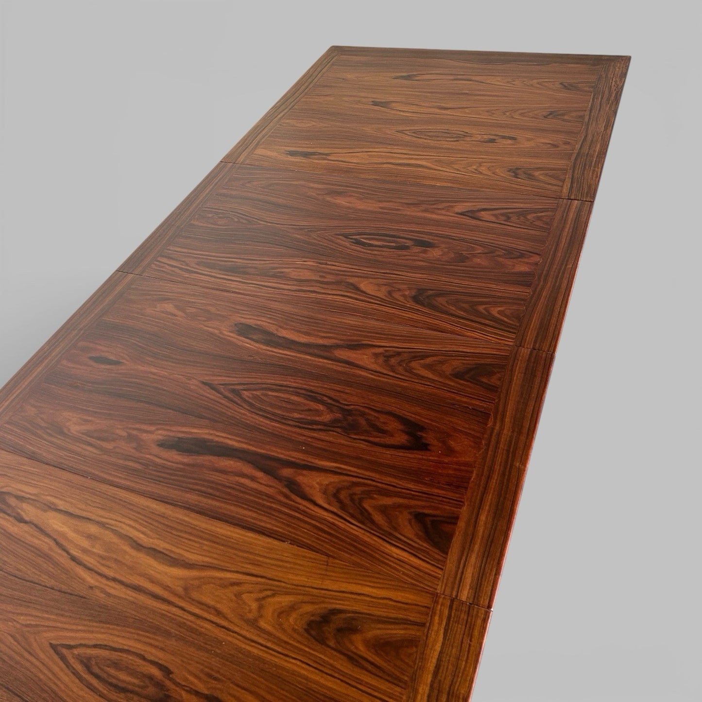 Skovby Danish Rosewood Double Extending Dining Table