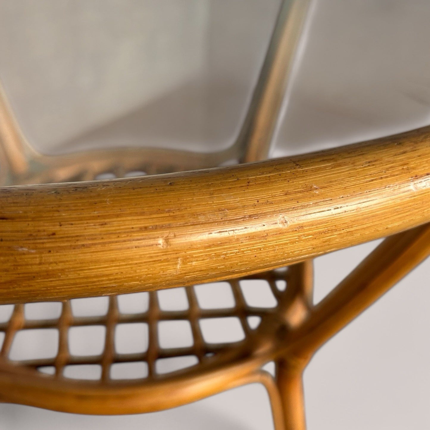 Round Bamboo Coffee / Occasional Table