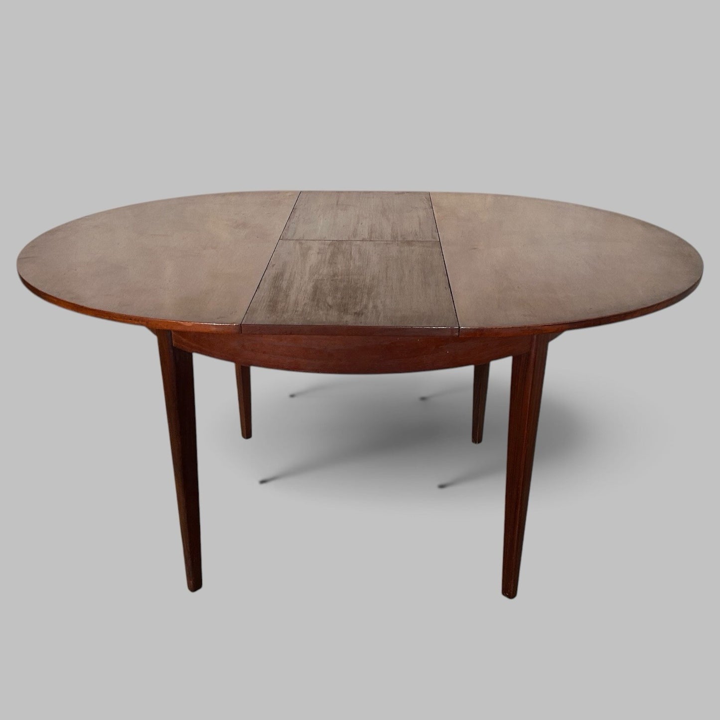 Vintage Teak Extending Round Dining Table