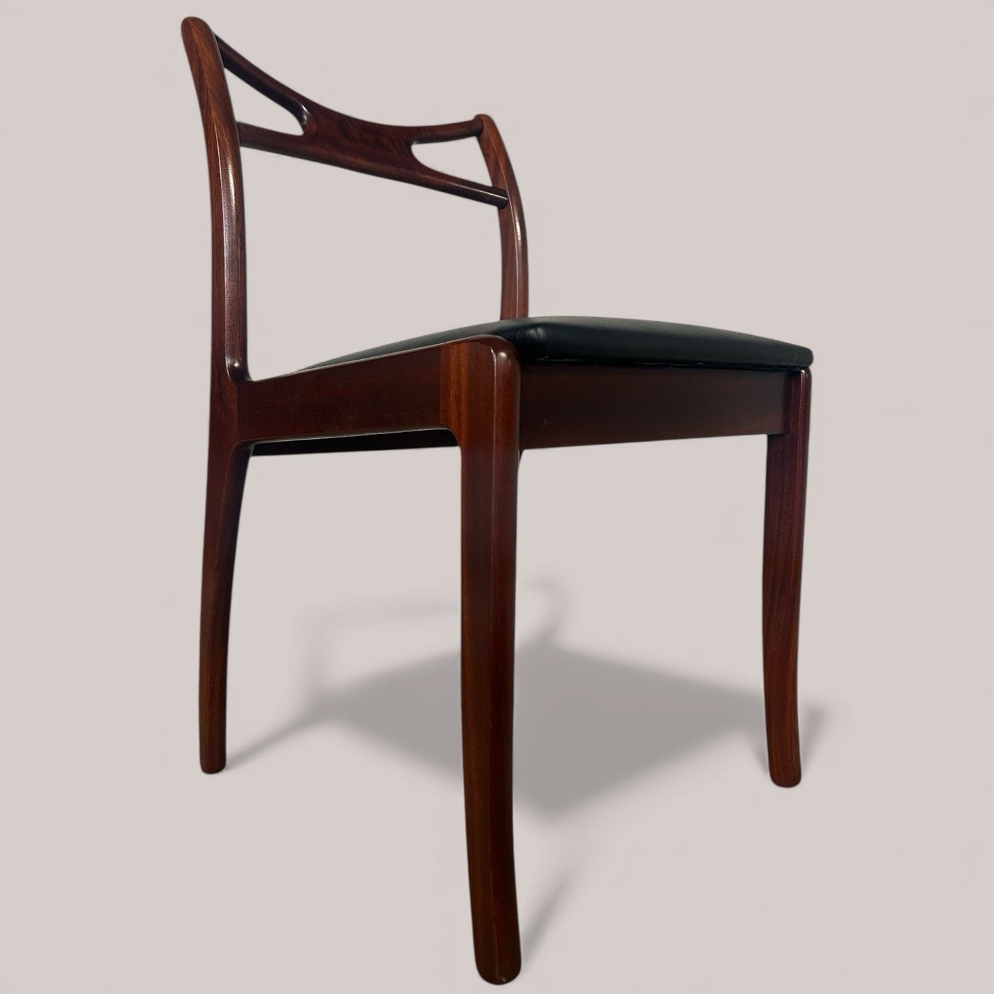 Set of 6 Danish Style Rosewood Dining Chairs