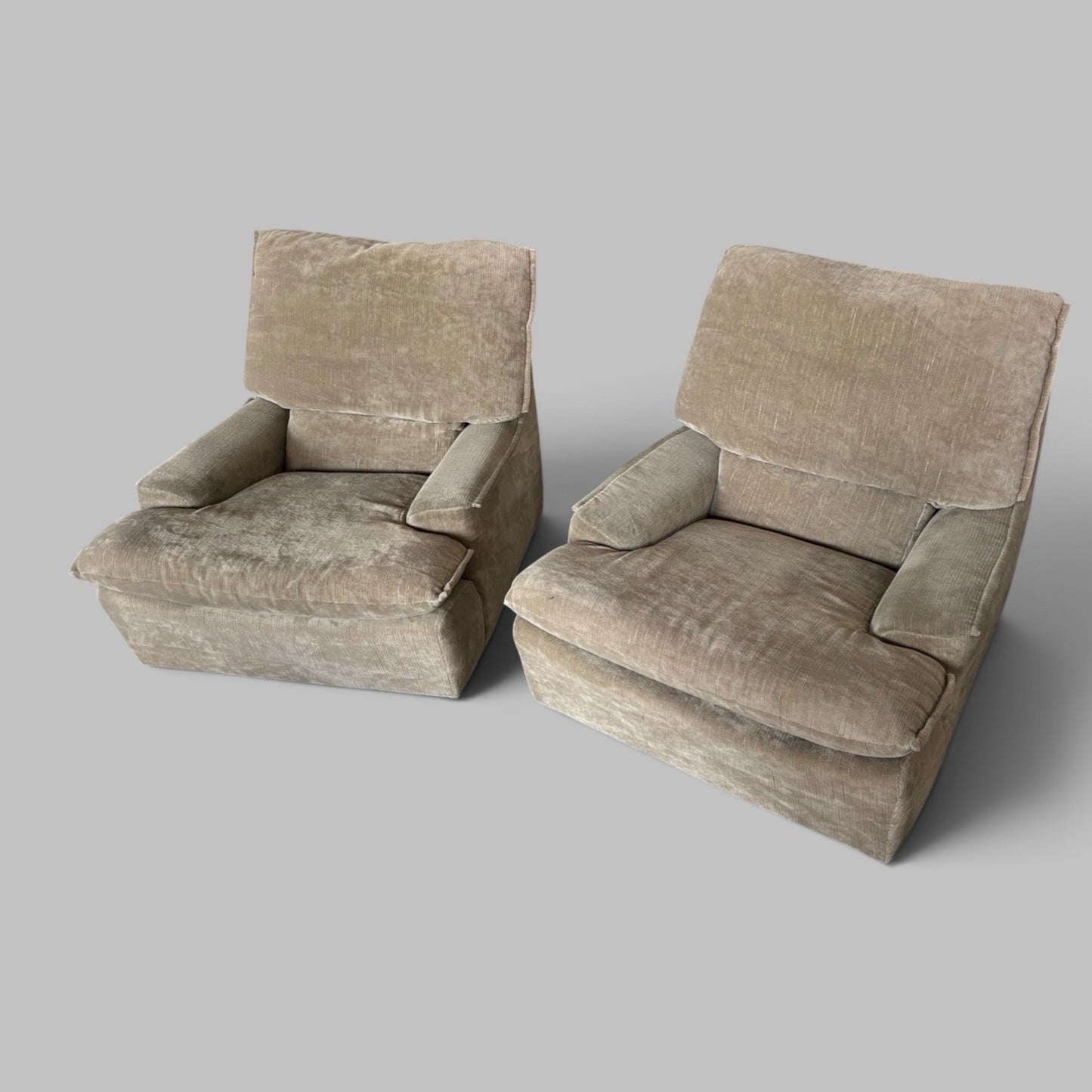 90s stoner / gamer armchairs - Pair