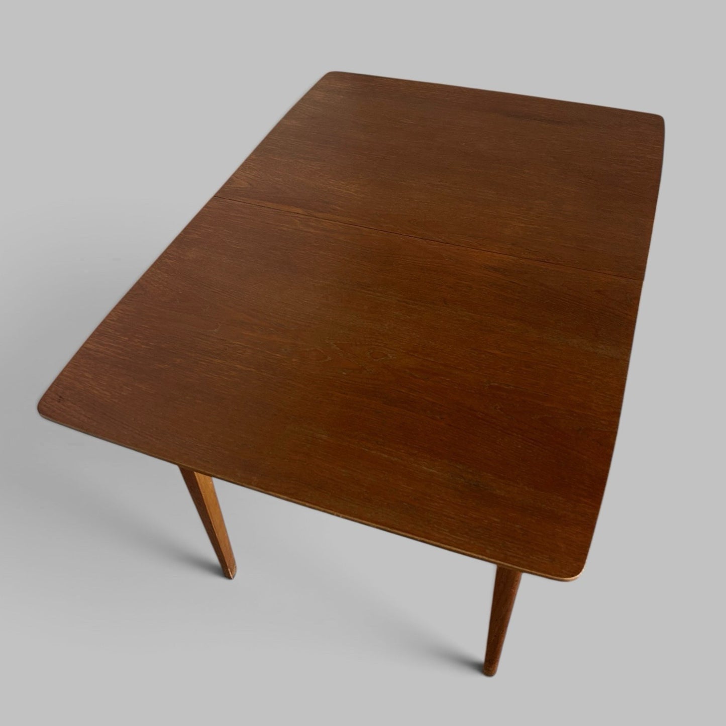 Mid Century Compact Extending Dining Table