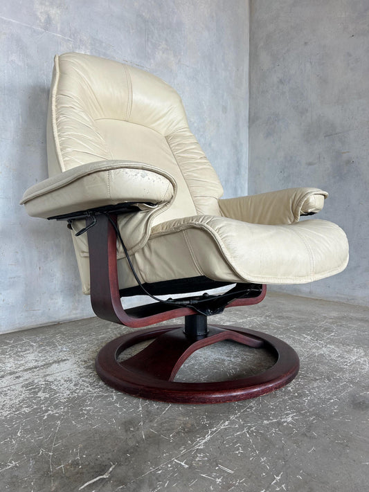 Vintage Swedish Swivel / Recliner by Andersson
