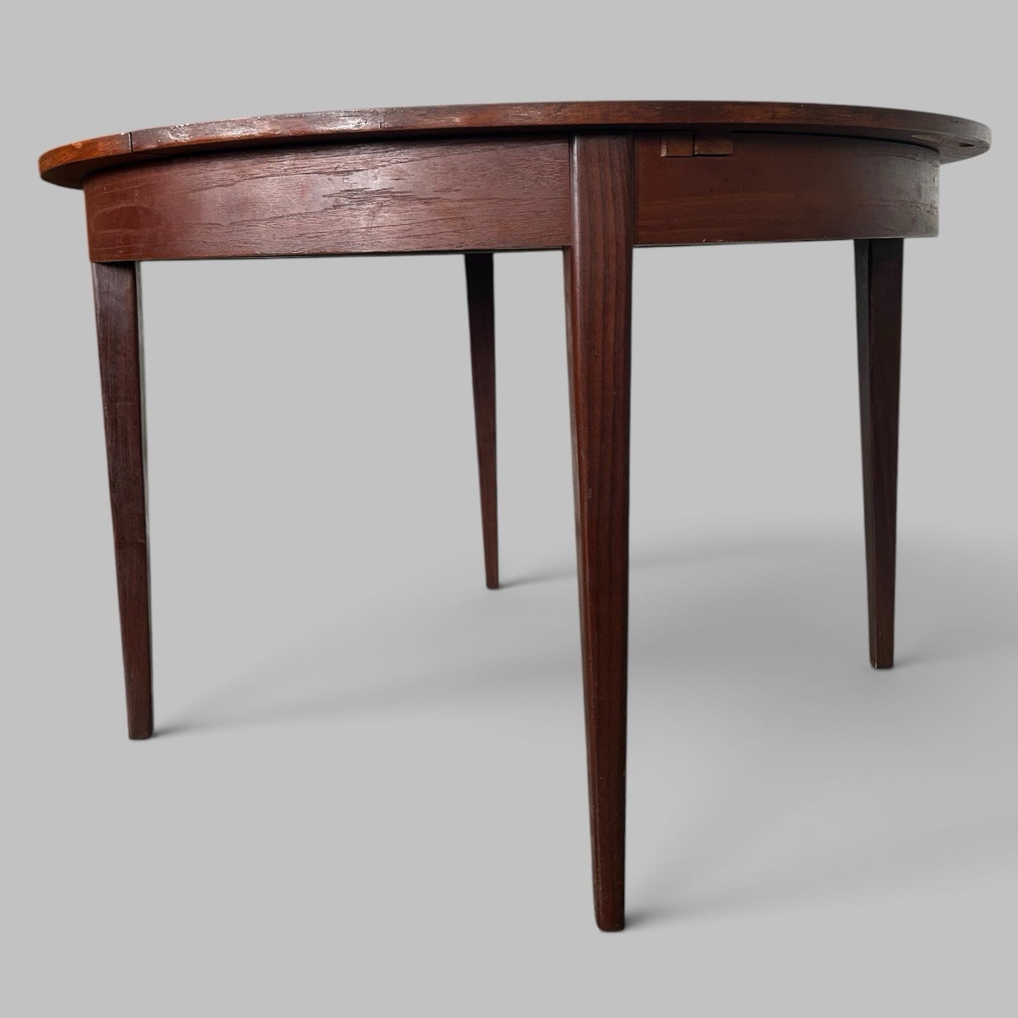 Vintage Teak Extending Round Dining Table