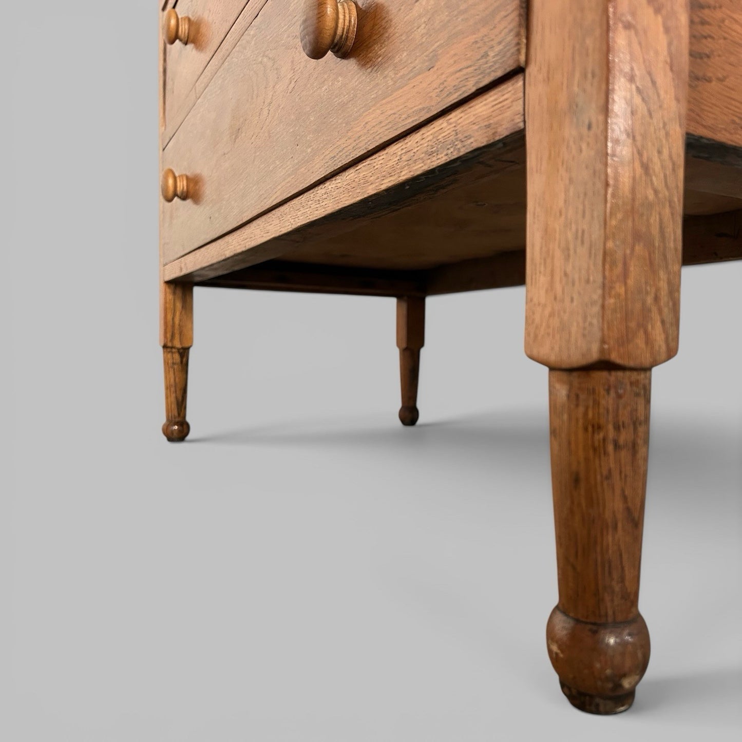 Small Antique Pine Chest of Drawers