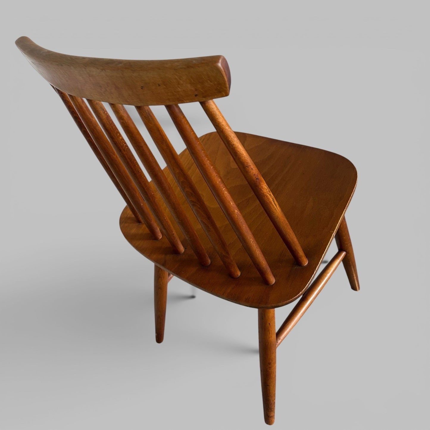 Vintage Stick Back Dining Chairs – Set of Four
