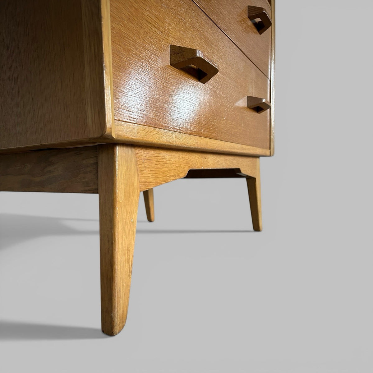 G Plan Brandon Teak Chest of Drawers Mid Century 3 Drawer