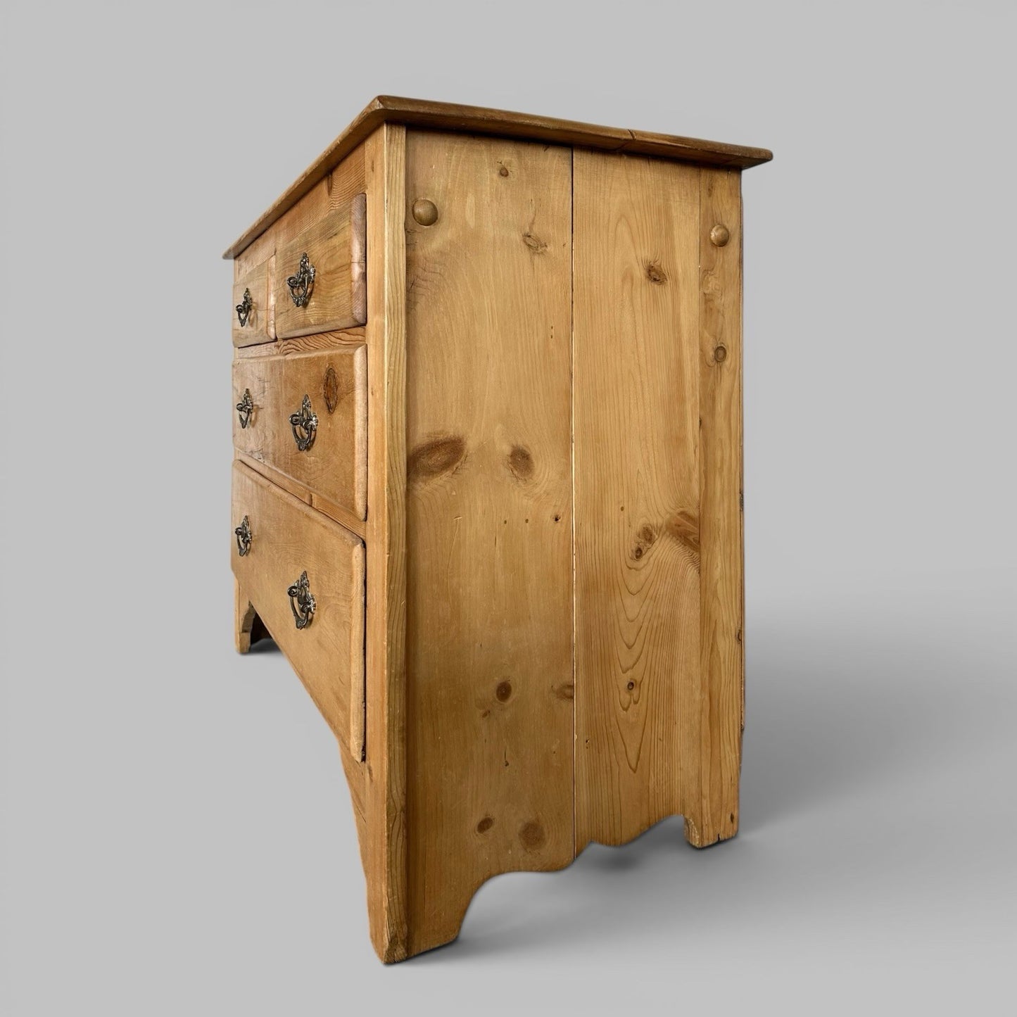 Antique Pine Chest of Drawers – 2 Over 2