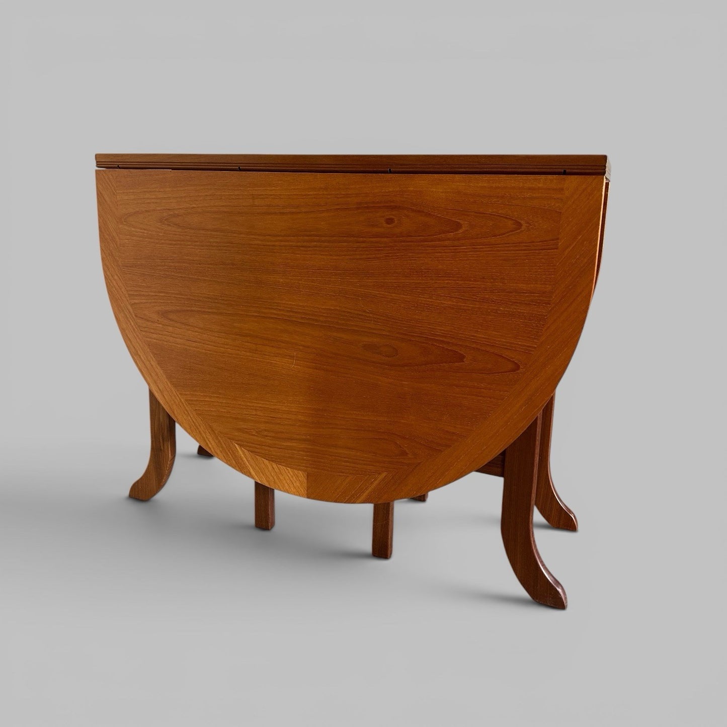 Nathan Teak Drop Leaf Dining Table