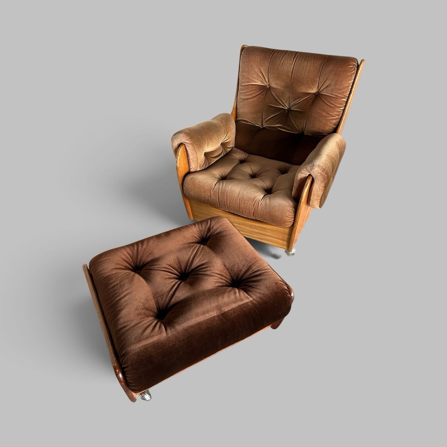 Vintage G Plan Teak Storage Ottoman