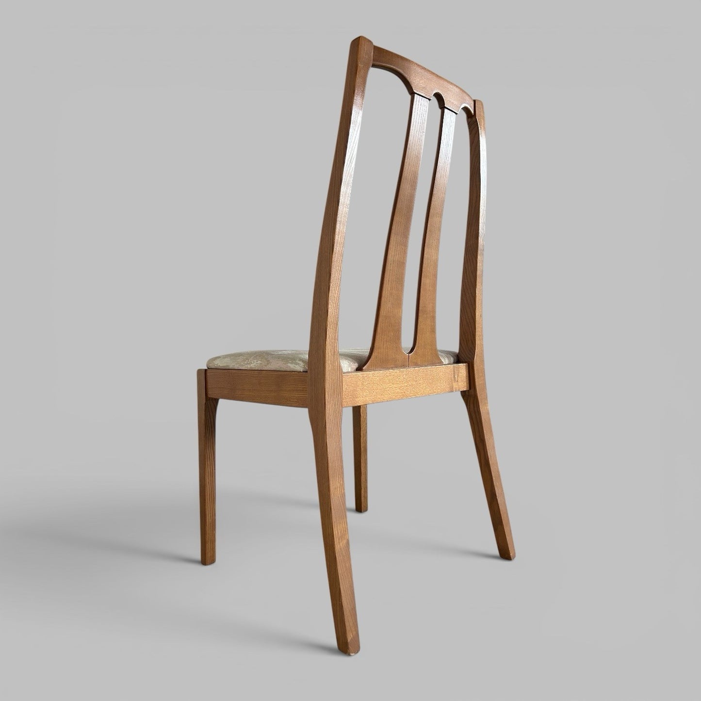 Vintage Parker Knoll Solid Teak Dining Chairs – Set of Four