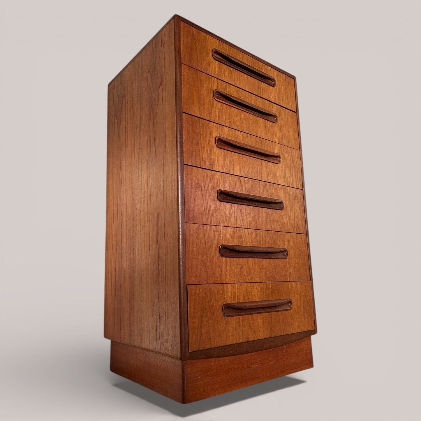 G Plan Fresco, 6 Drawer Teak Chest of Drawers / Tallboy - Delivery Available
