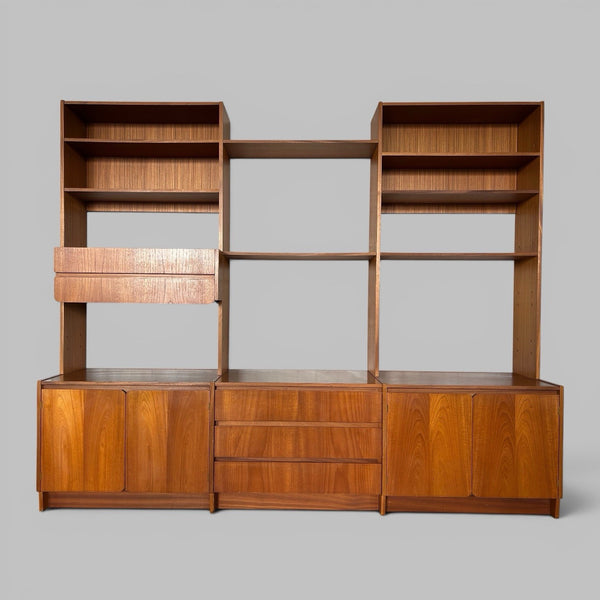 McIntosh Modular Teak Wall Unit & Sideboard System – 1971