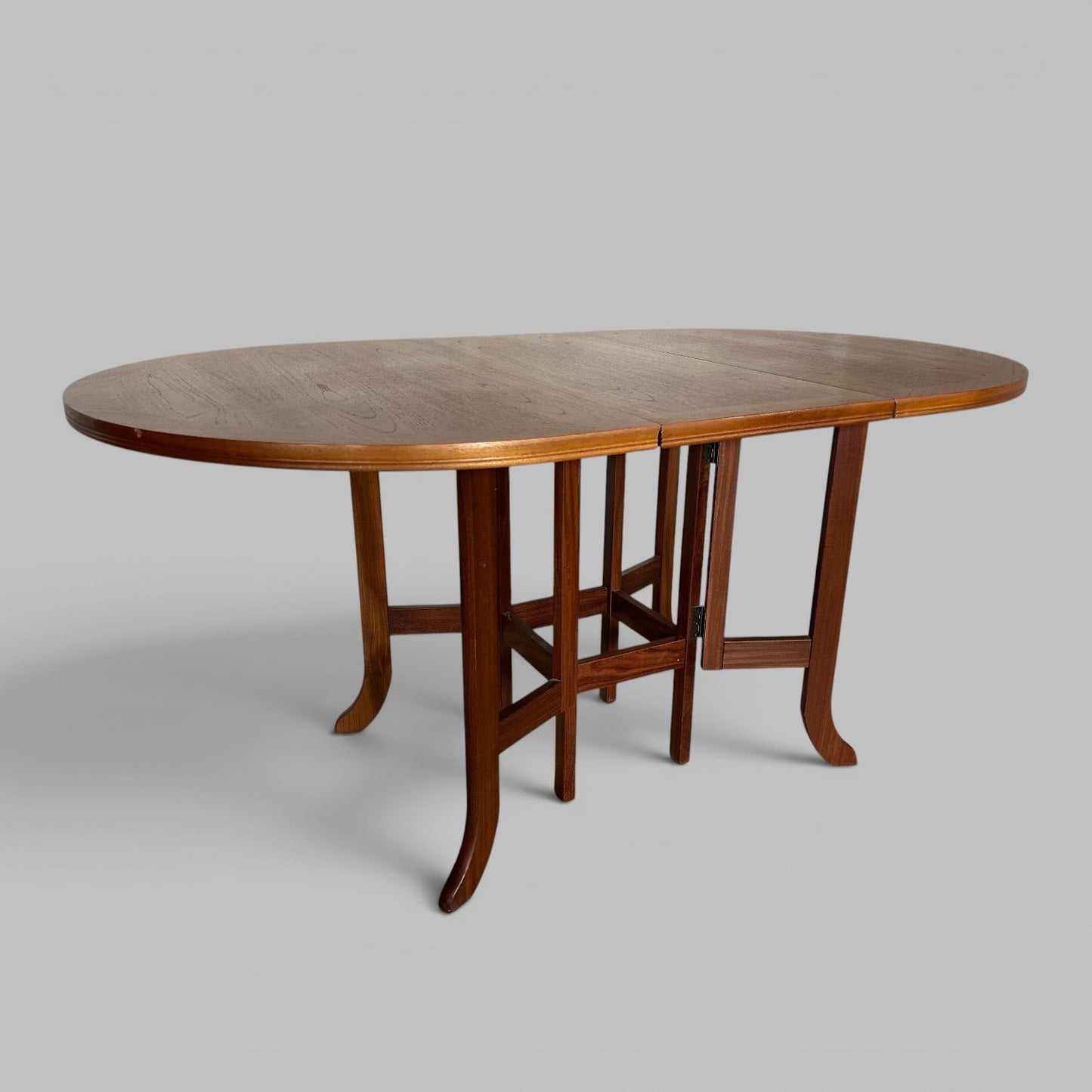 Nathan Teak Drop Leaf Dining Table