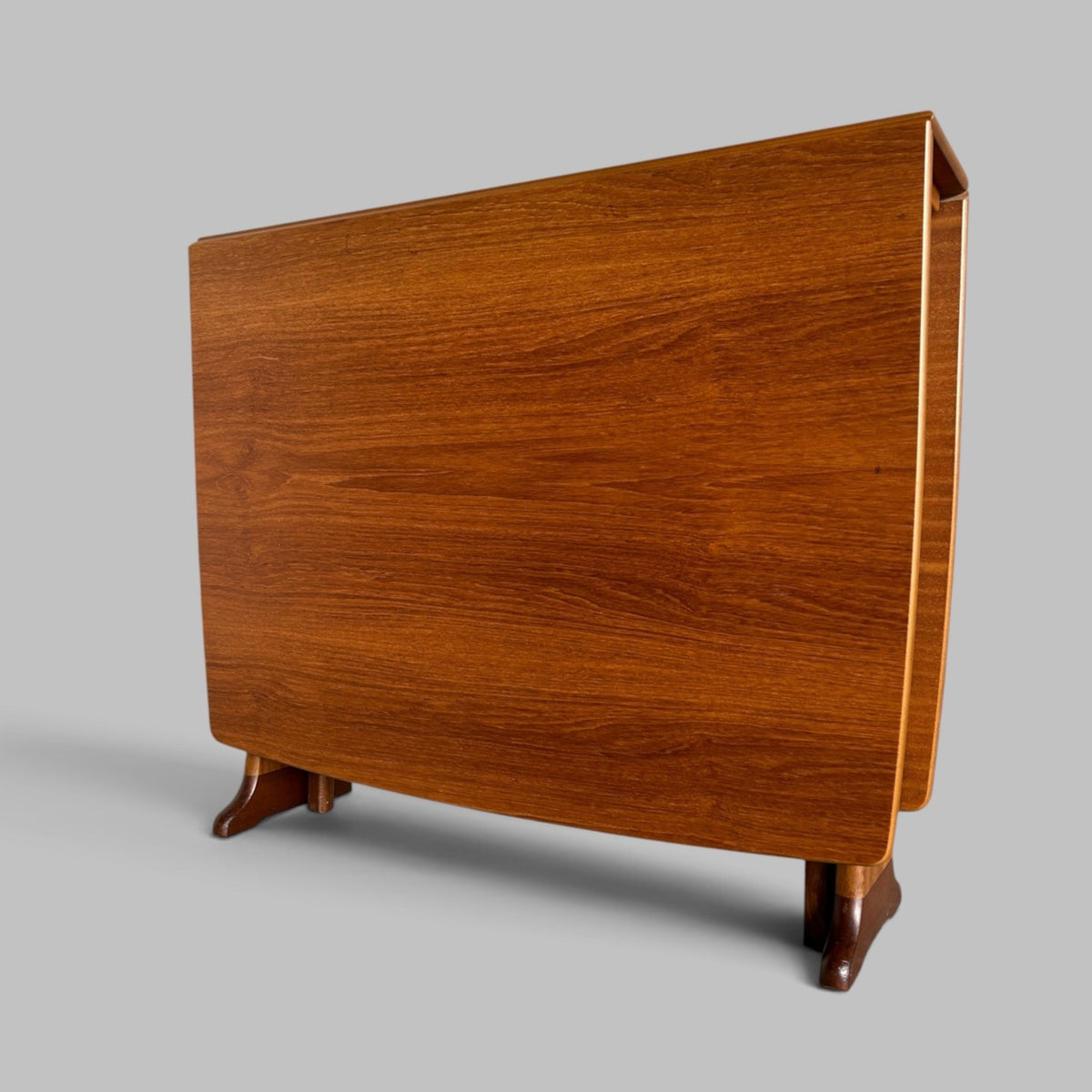 Legate Teak Slim Drop-Leaf Dining Table