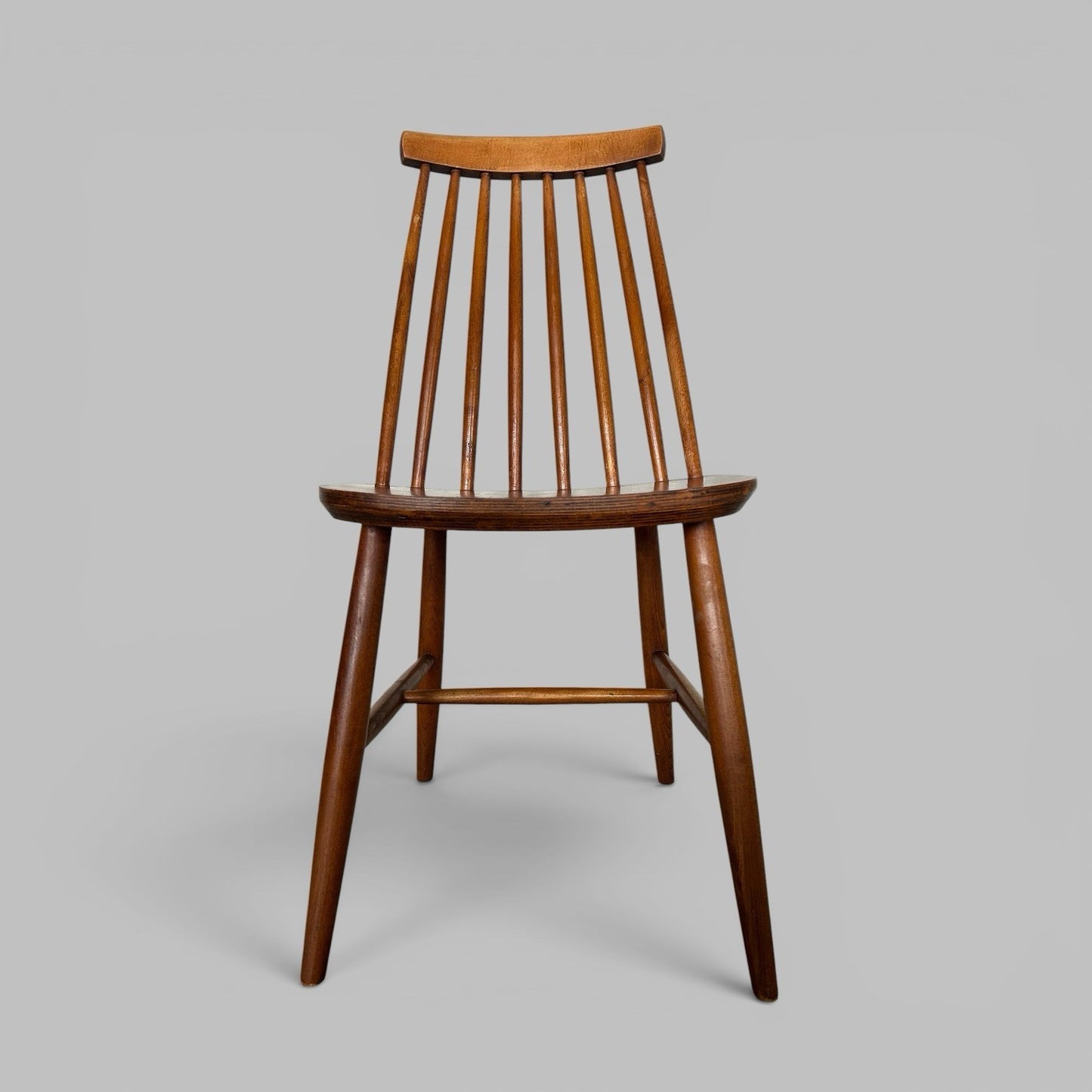 Vintage Stick Back Dining Chairs – Set of Four