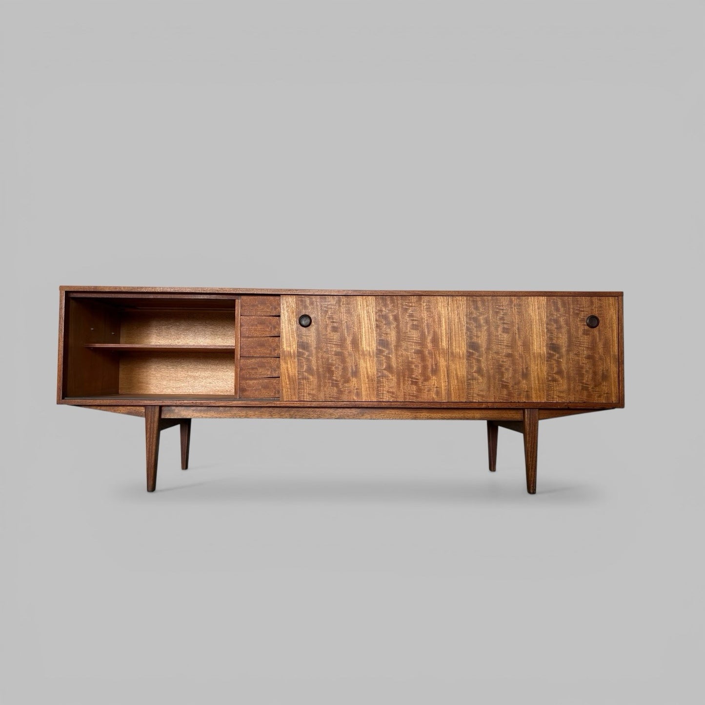 Danish Style Teak Sideboard – Mid Century Scandinavian Storage Unit