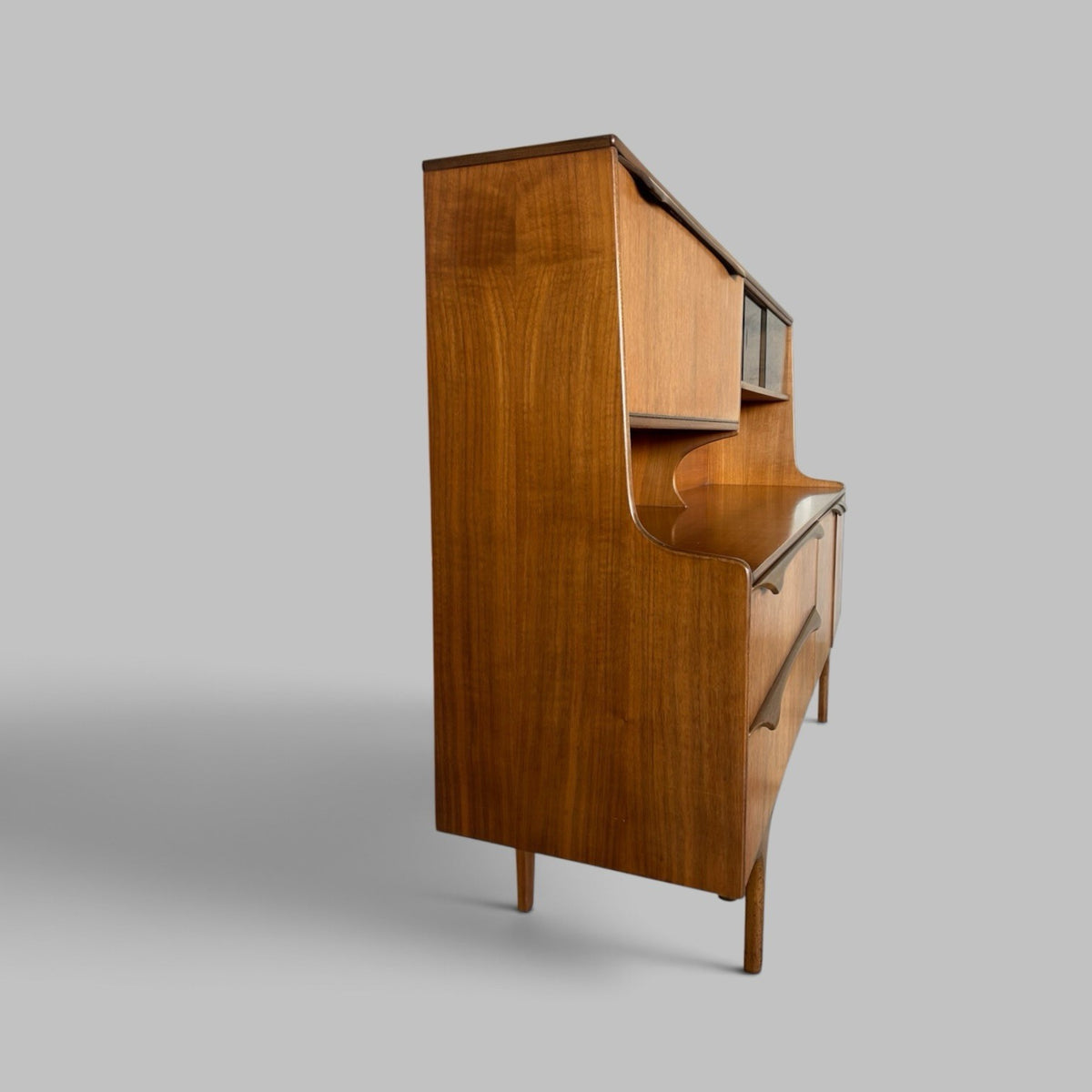 1960s Sutcliffe of Todmorden Highboard with Drinks Cabinet