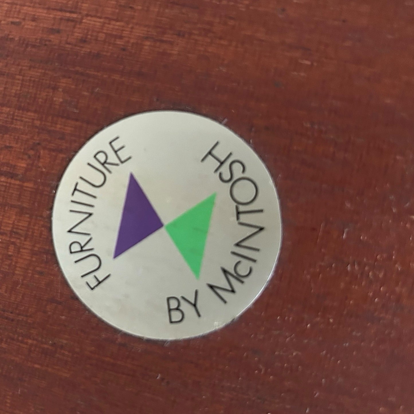 Macintosh Mid Century Teak Extending Oval Dining Table