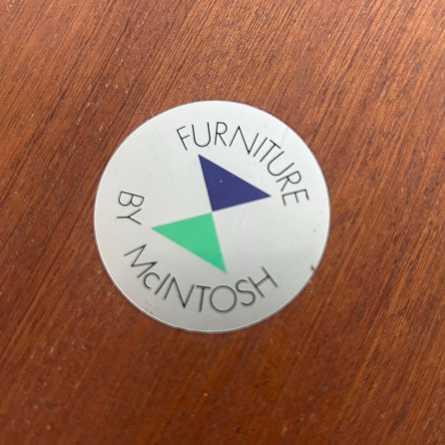 McIntosh Teak Extending Oval Dining Table