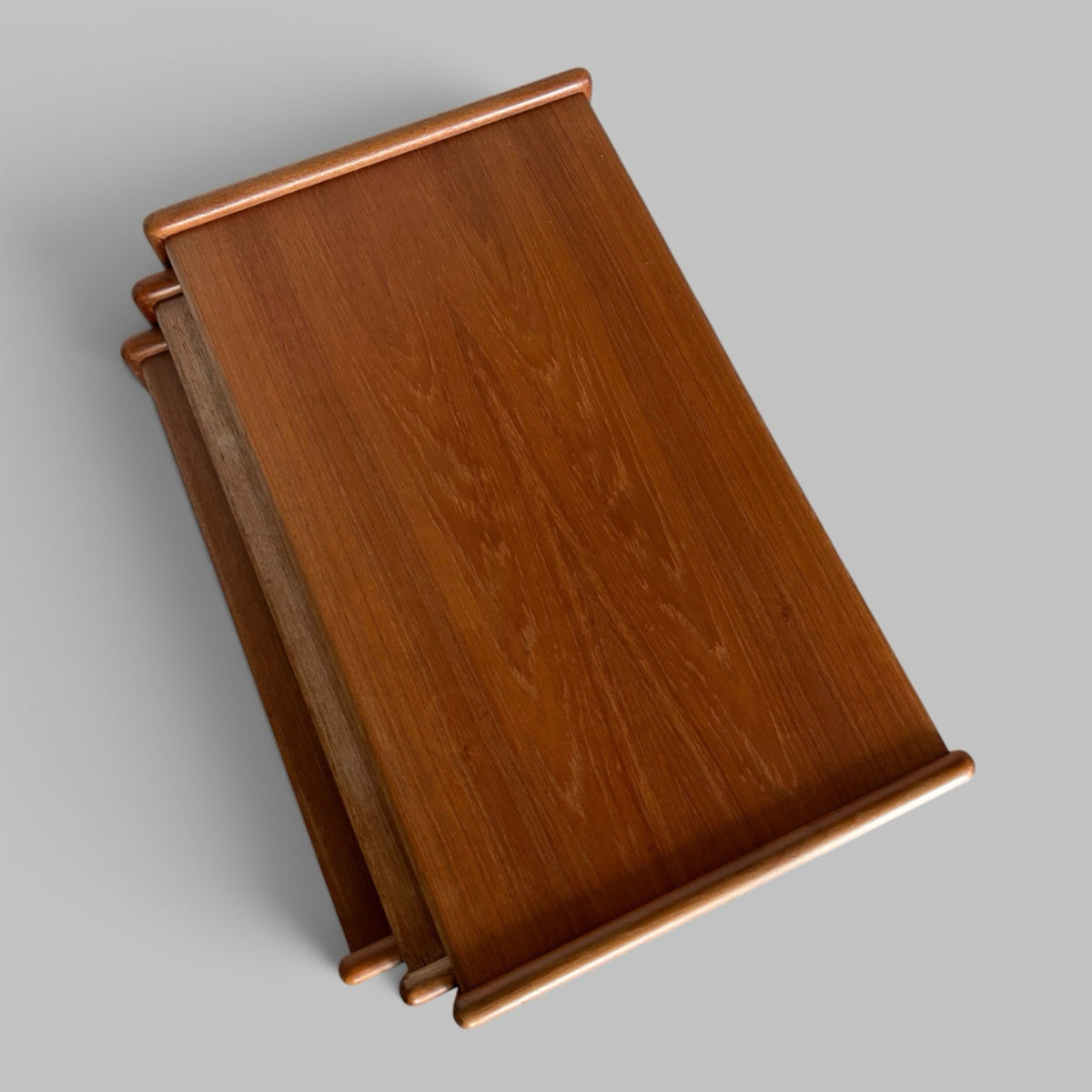 Danish Style Teak Nest of Three Tables