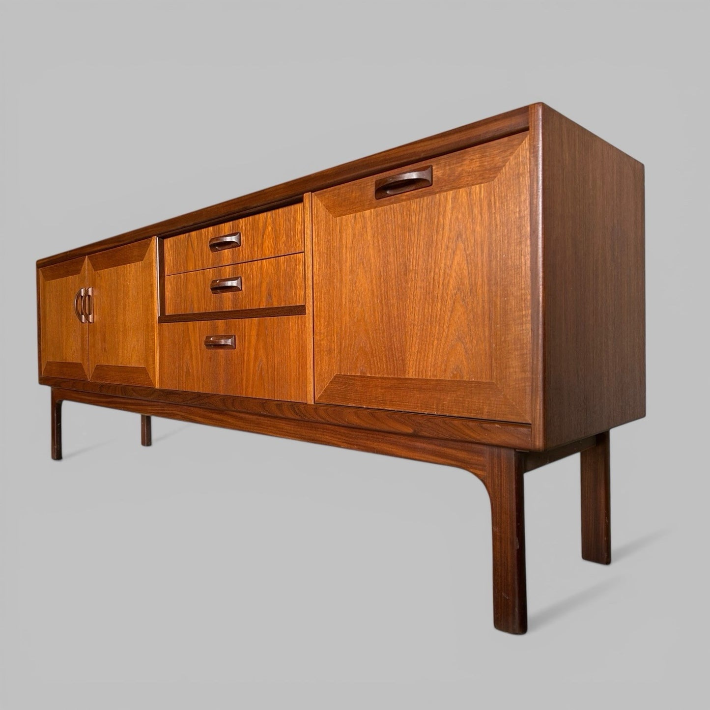 G Plan Sierra Teak Sideboard with Drinks Cabinet – Mid Century G Plan