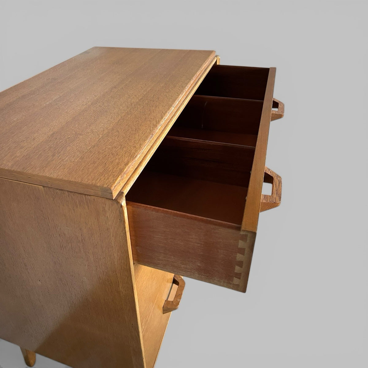 G Plan Brandon Teak Chest of Drawers Mid Century 3 Drawer