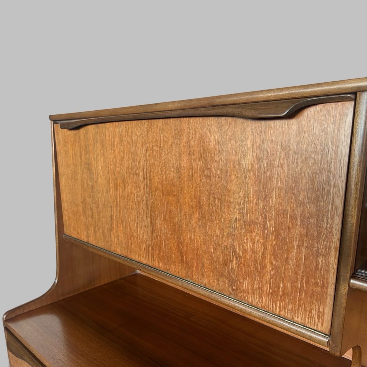 1960s Sutcliffe of Todmorden Highboard with Drinks Cabinet