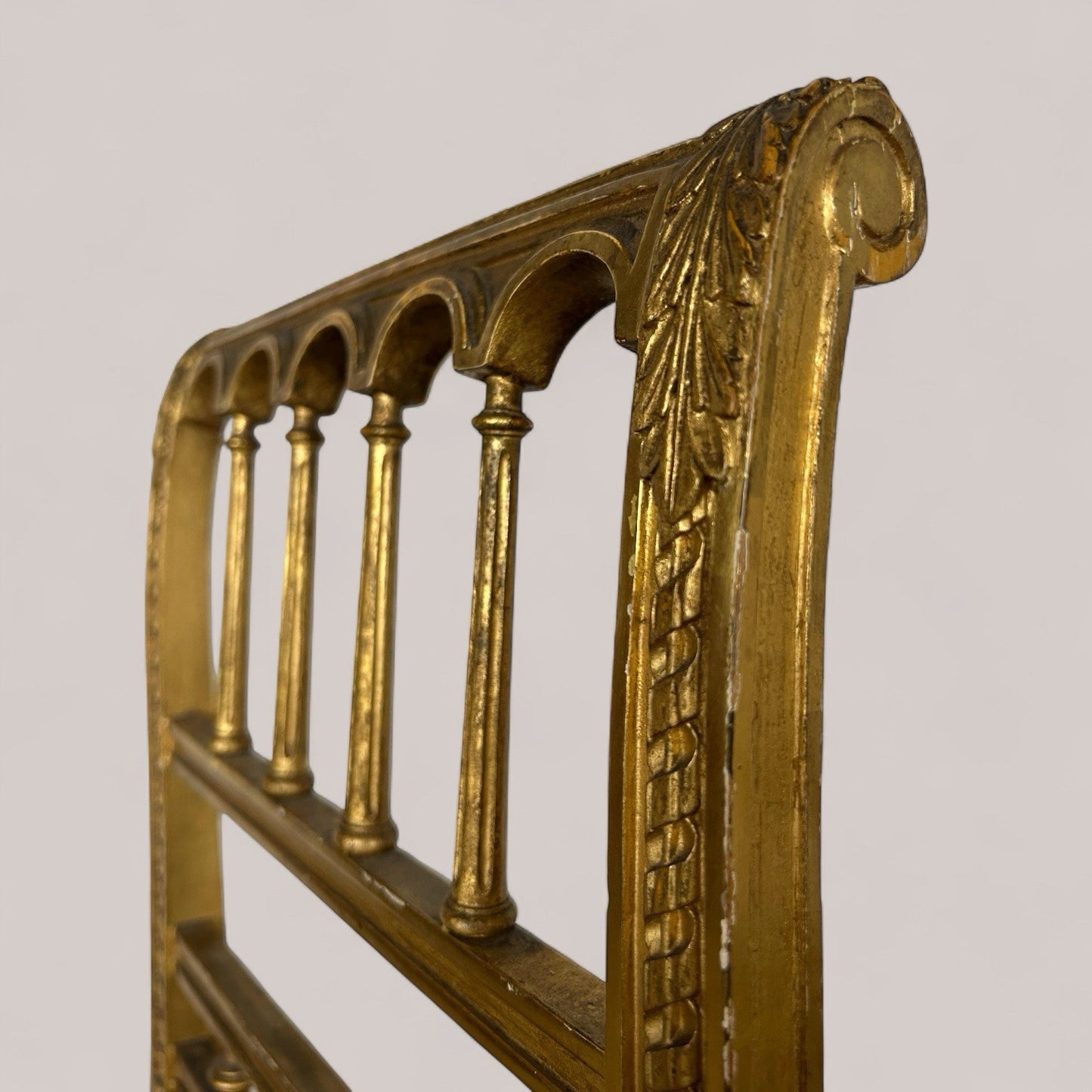 Pair of Antique Gilt Salon Chairs