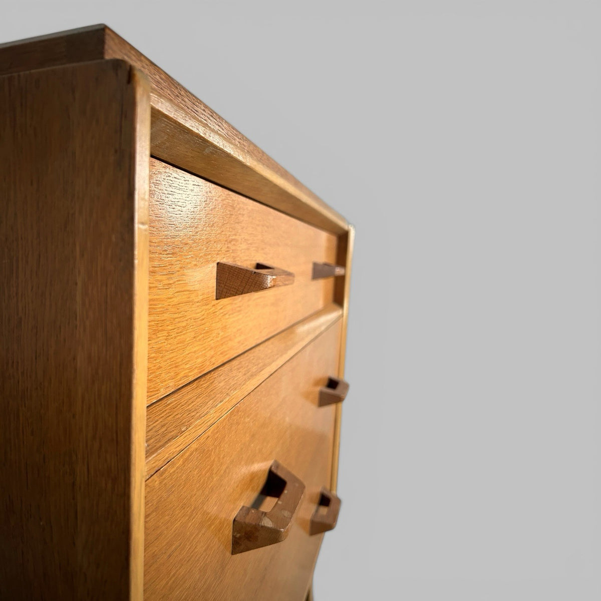 G Plan Brandon Teak Chest of Drawers Mid Century 3 Drawer