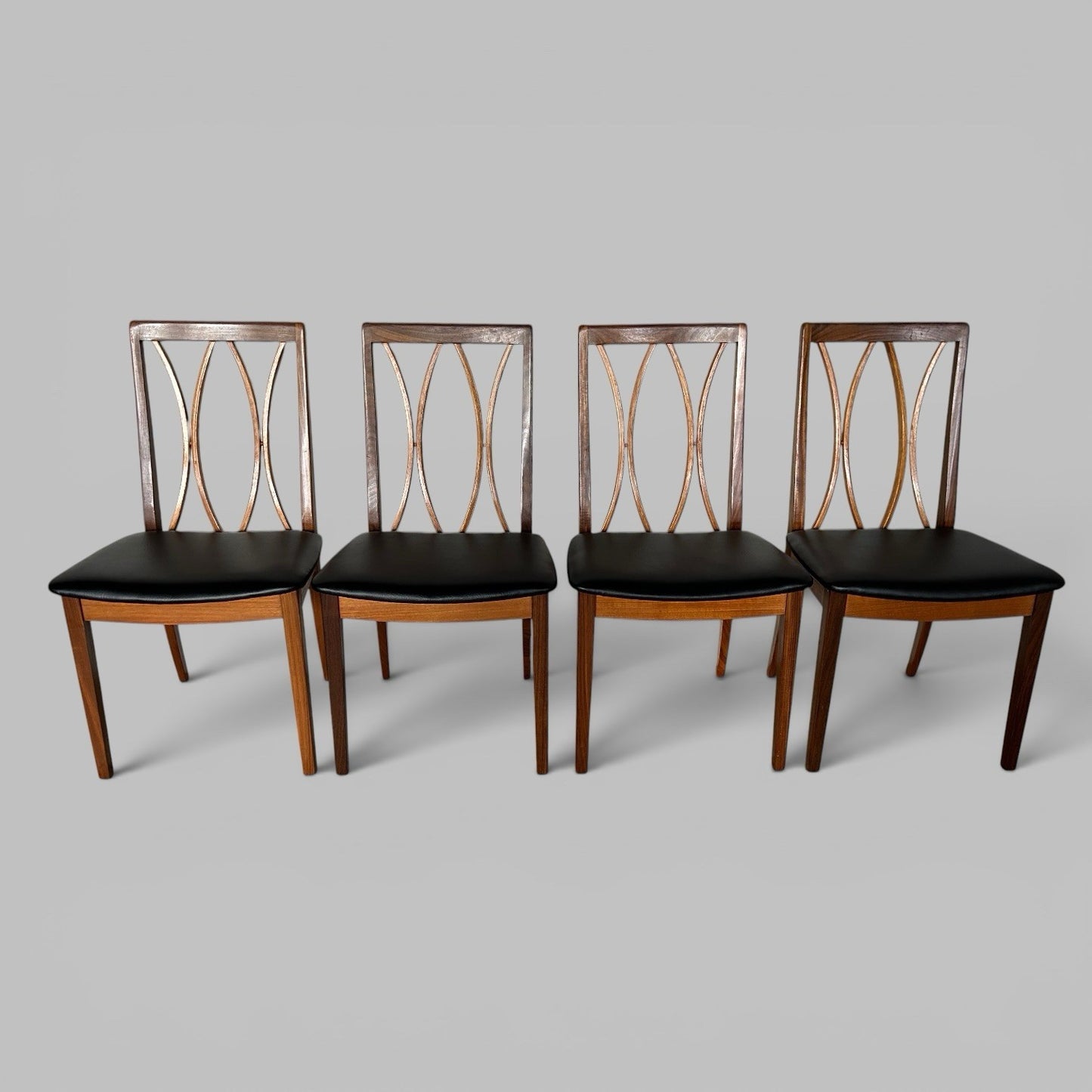 G Plan Fresco Teak Dining Chairs – Set of Four
