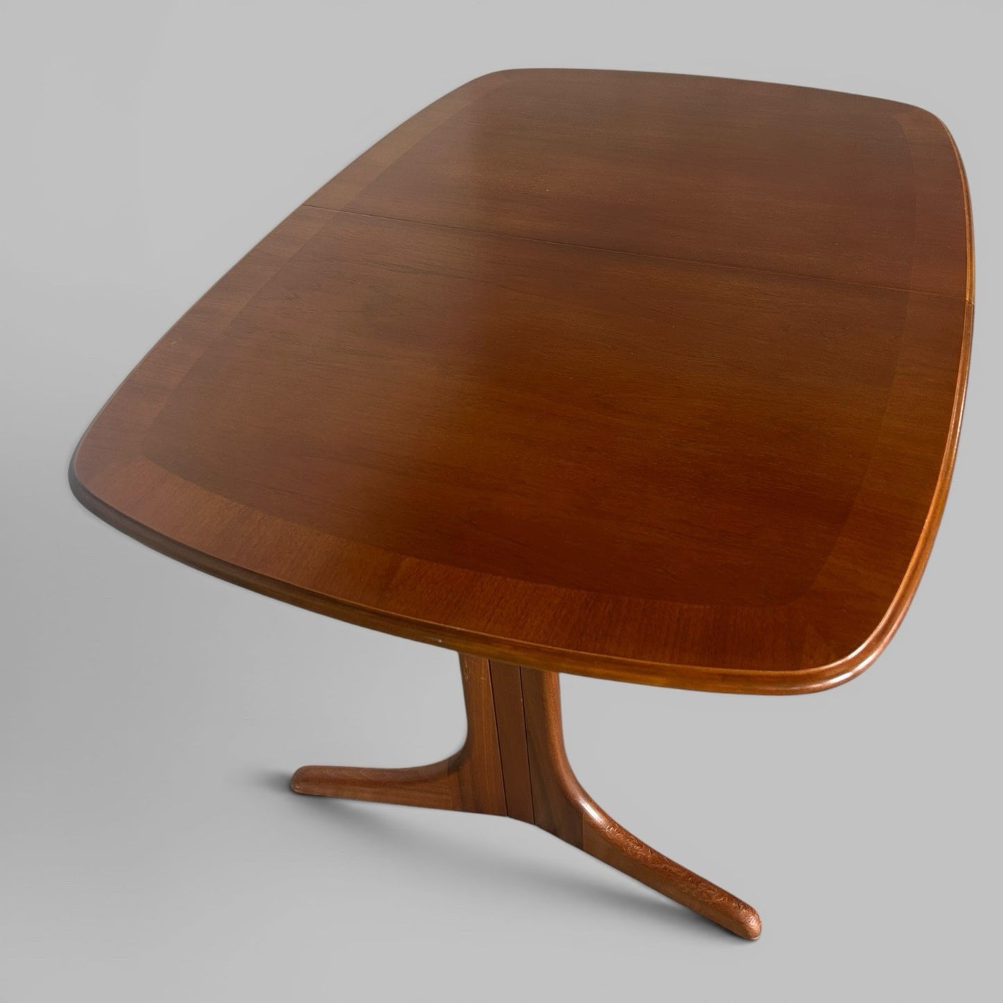 Mid Century Teak Extending Dining Table by McIntosh