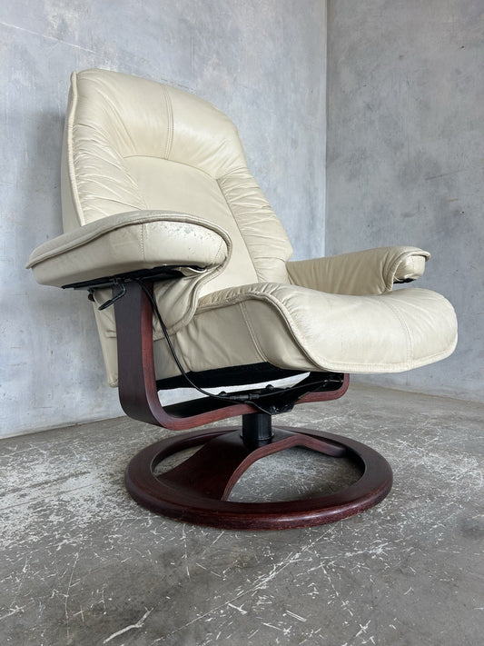 Vintage Swedish Swivel / Recliner by Andersson