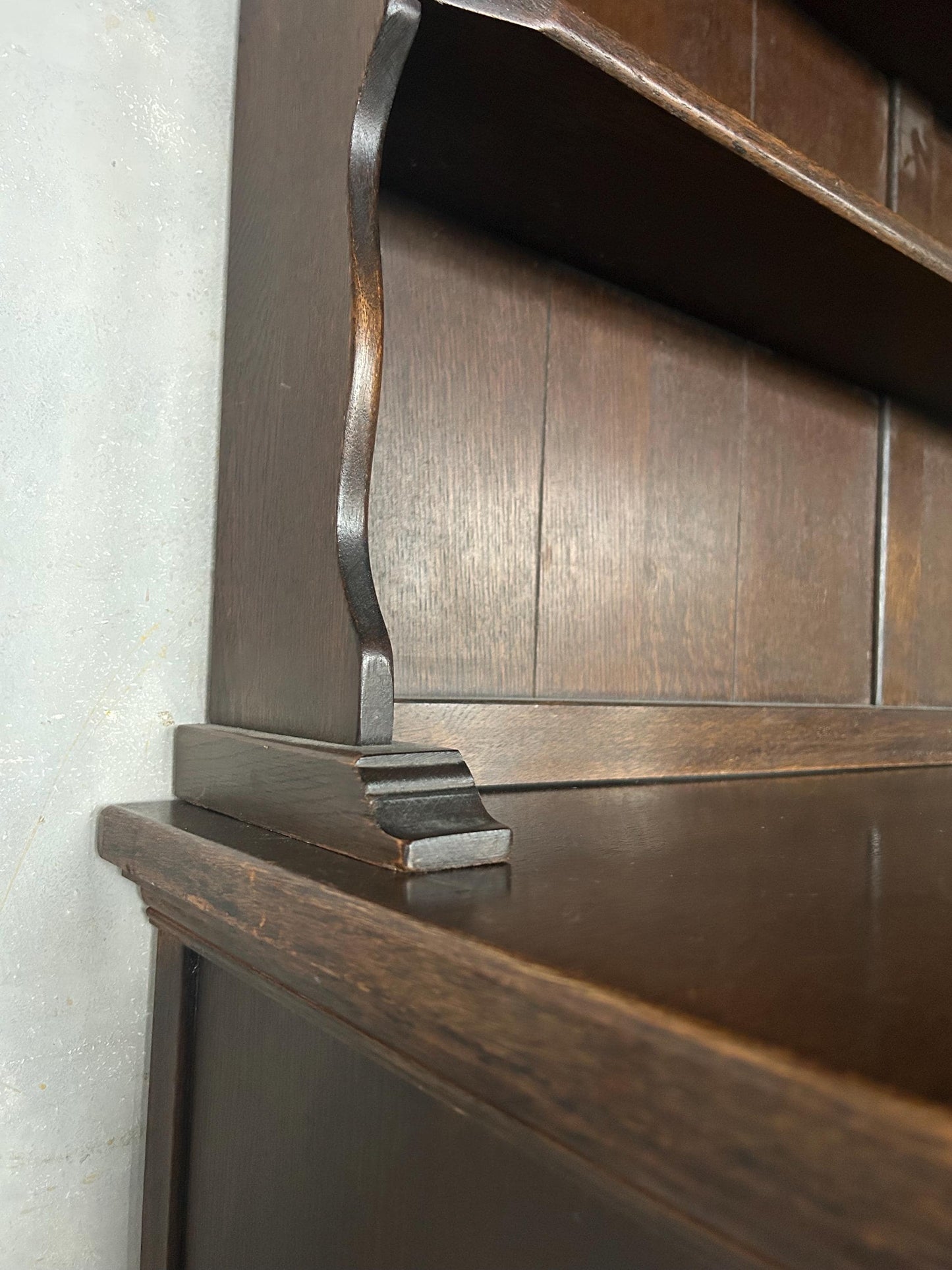 1950s oak farmhouse Welsh dresser