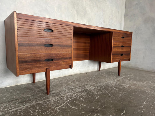 mid century teak desk by Austinsuite