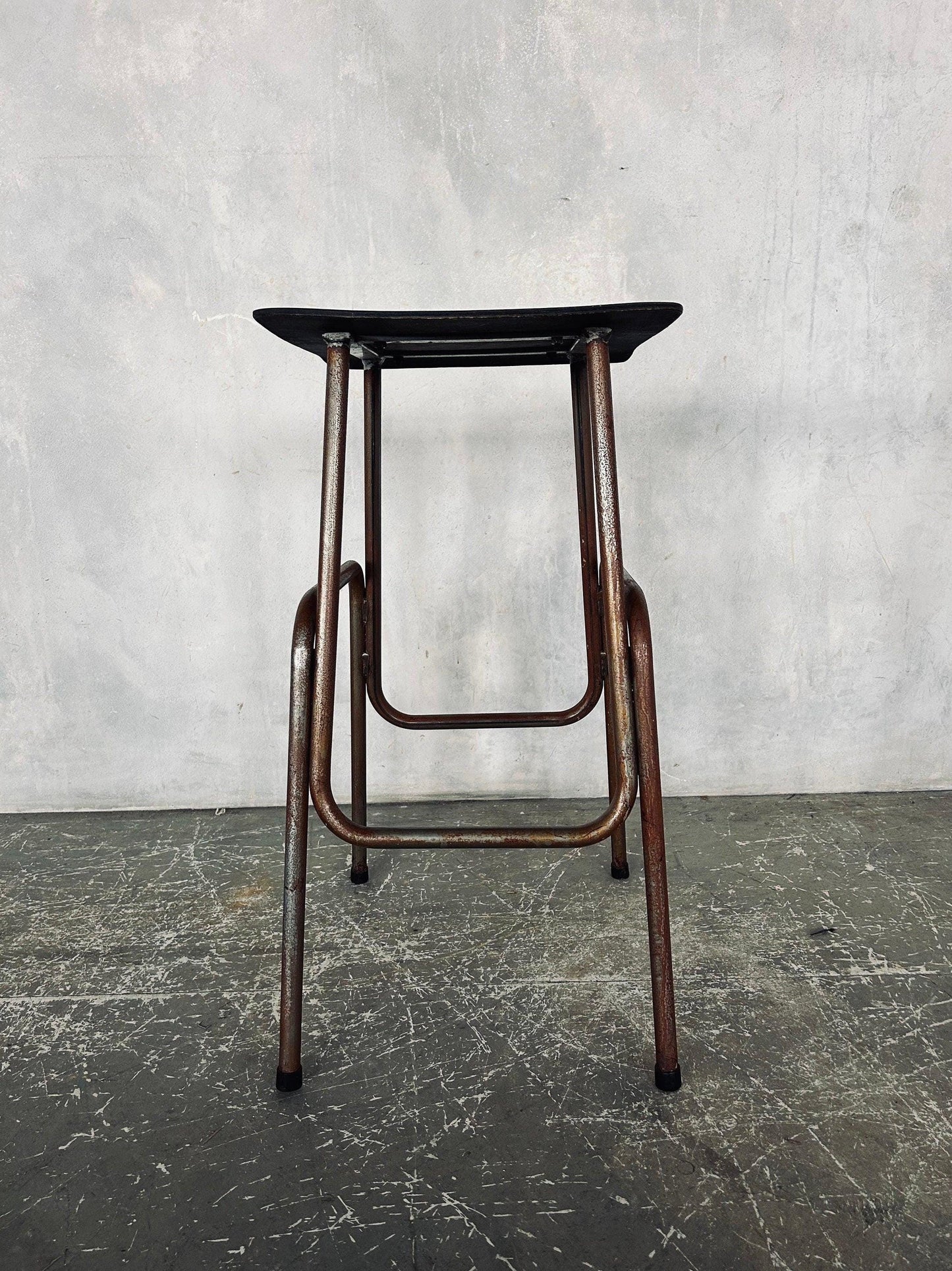 Industrial stool by Slingsby