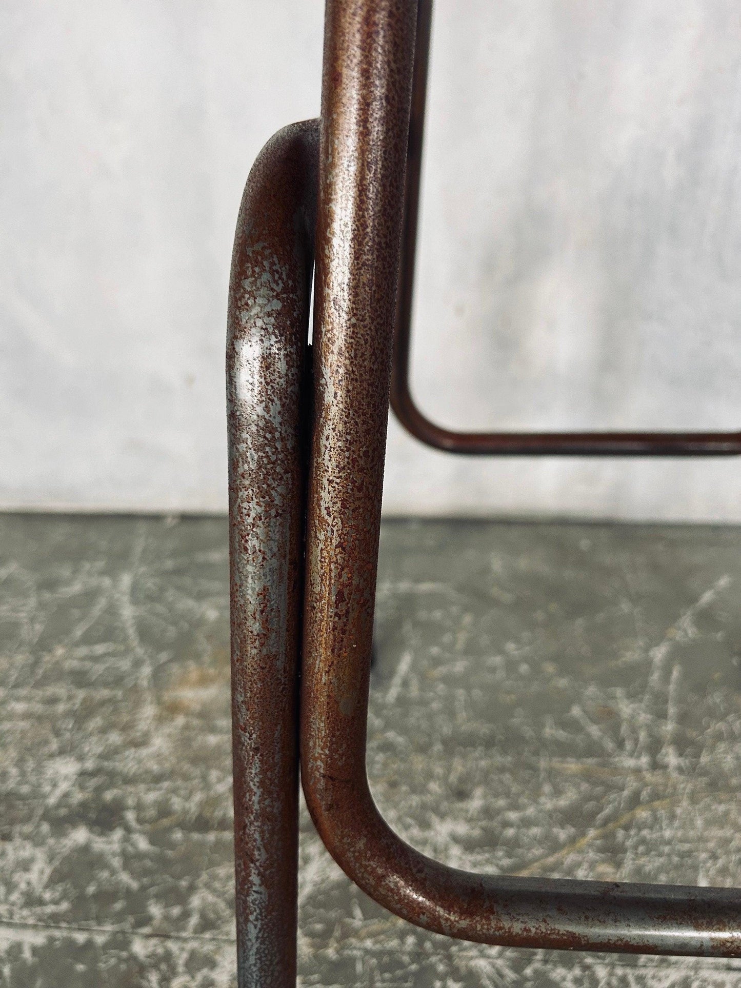 Industrial stool by Slingsby