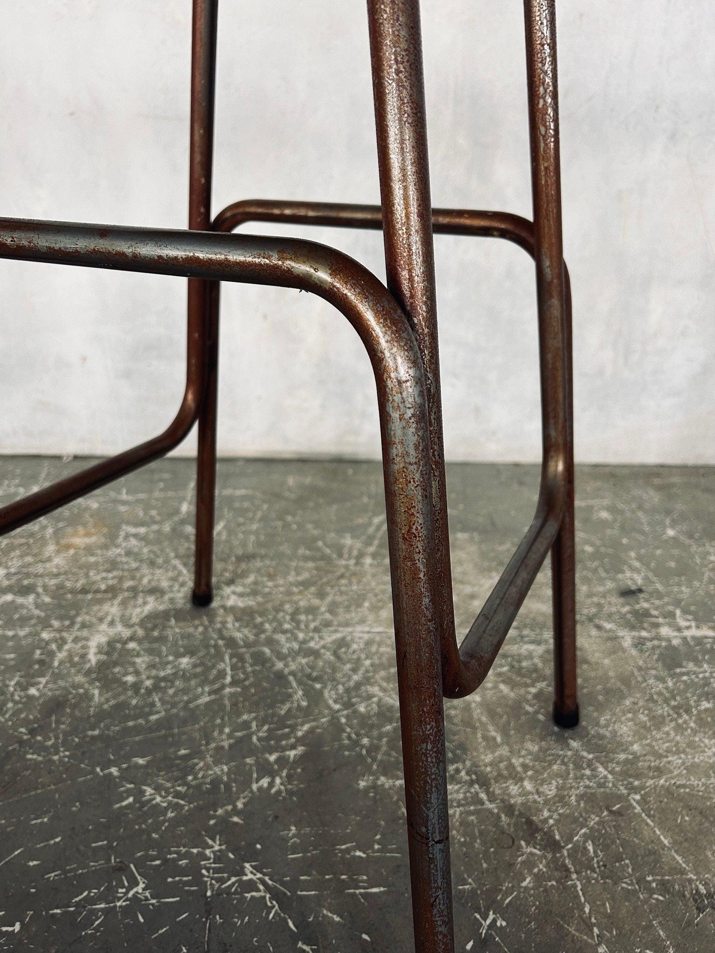 Industrial stool by Slingsby