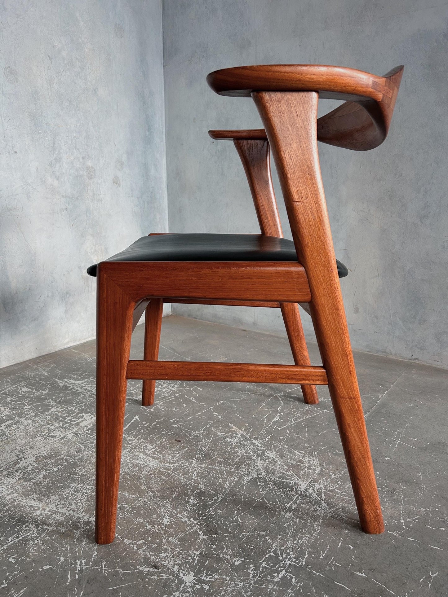 Danish Dining Chairs Model 49b by Erik Kirkegaard for Høng Stolefabrik 1959 (set of 4)